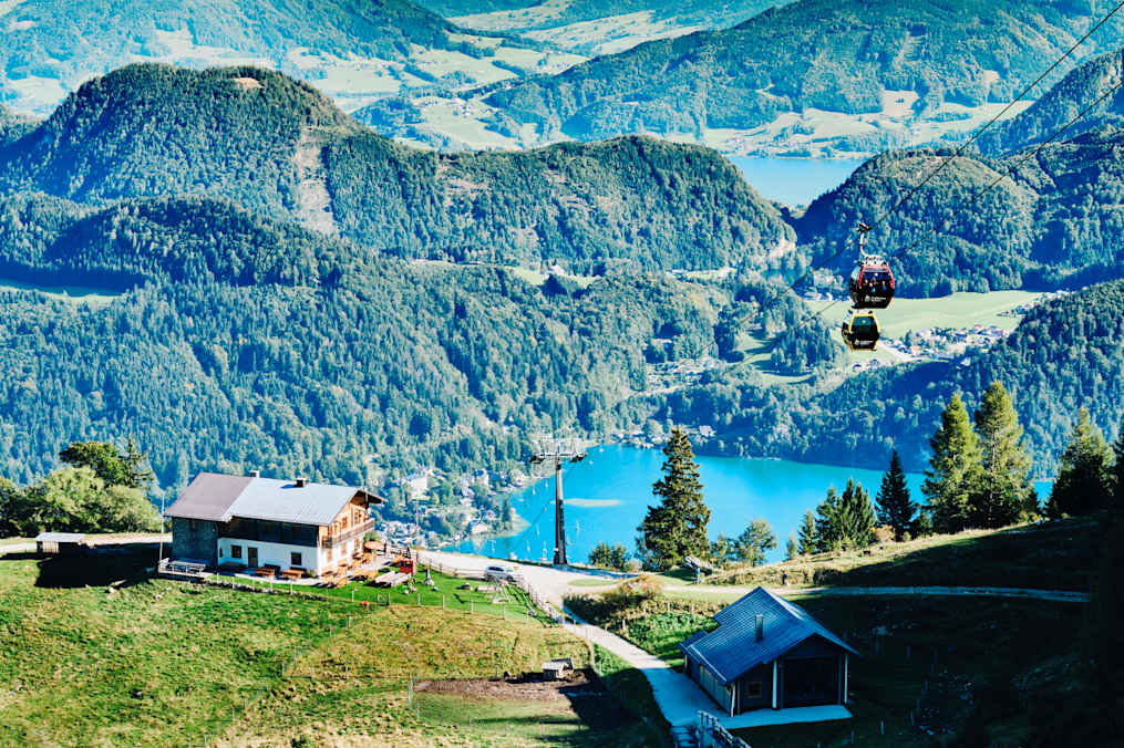 Die Sausteigalm auf 1.110 m