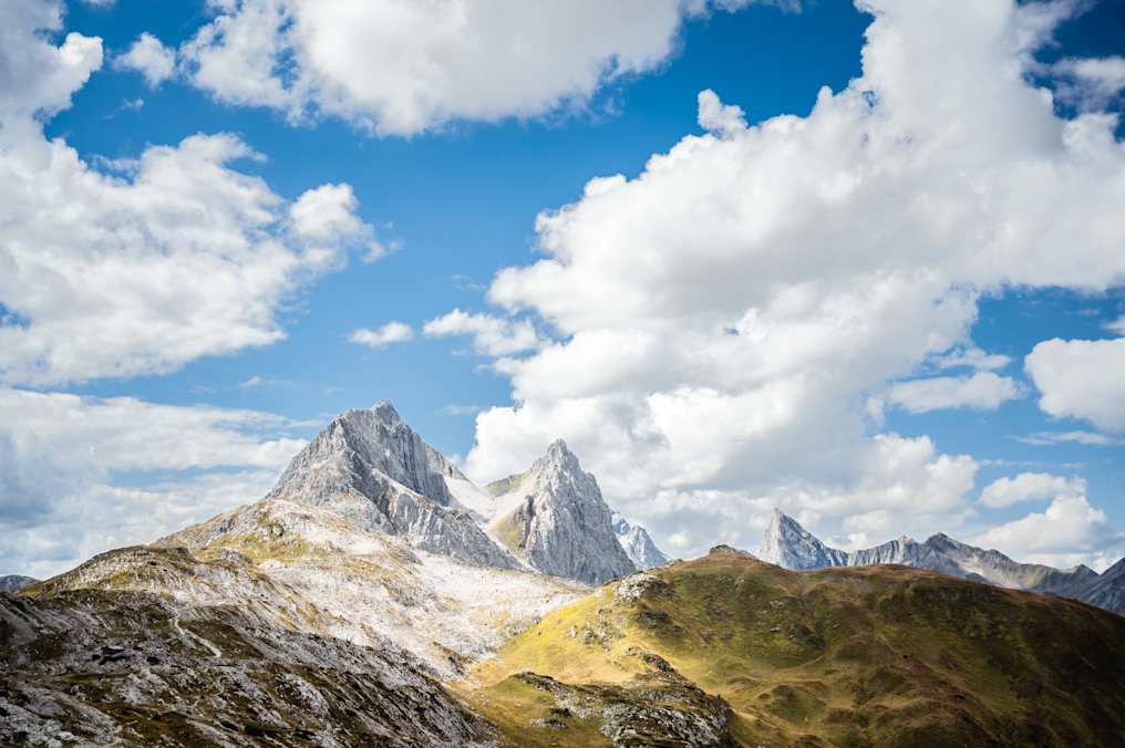 Die Leutkircher Hütte in den Lechtaler Alpen