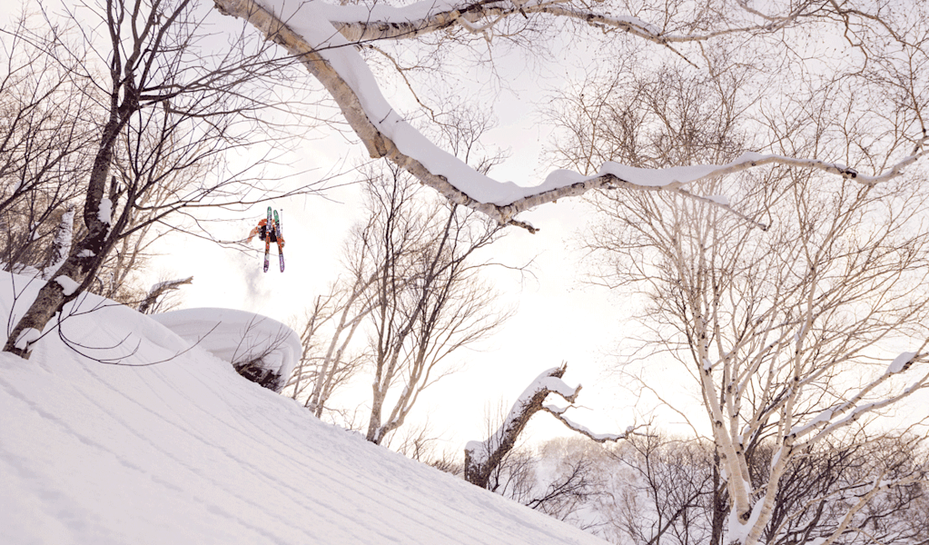 Wieder ein 360 und wieder ist es Daniel, der mühelos über die Pillows fliegt