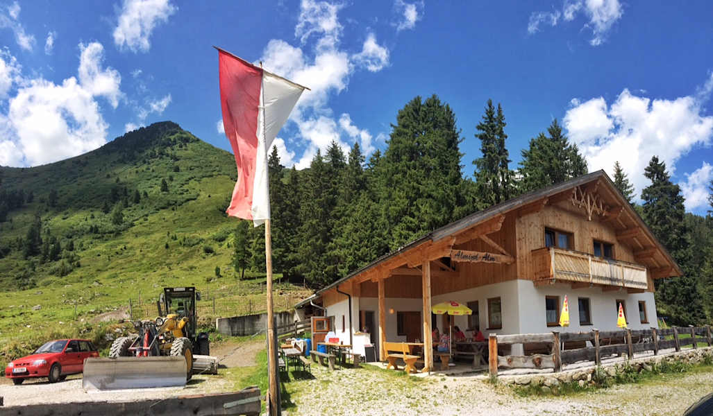 Die Almind-Alm im Sellrain