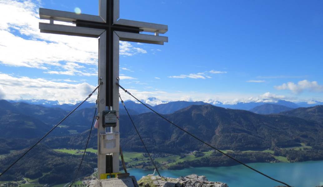 Etappe 4: Frauenkopf mit Blick auf den Fuschlsee
