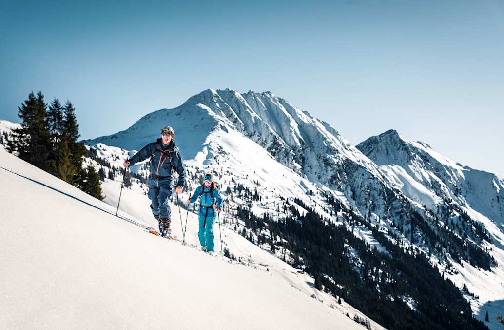 Perfekt für Skitouren – die Oberlandhütte in den Kitzbüheler Alpen