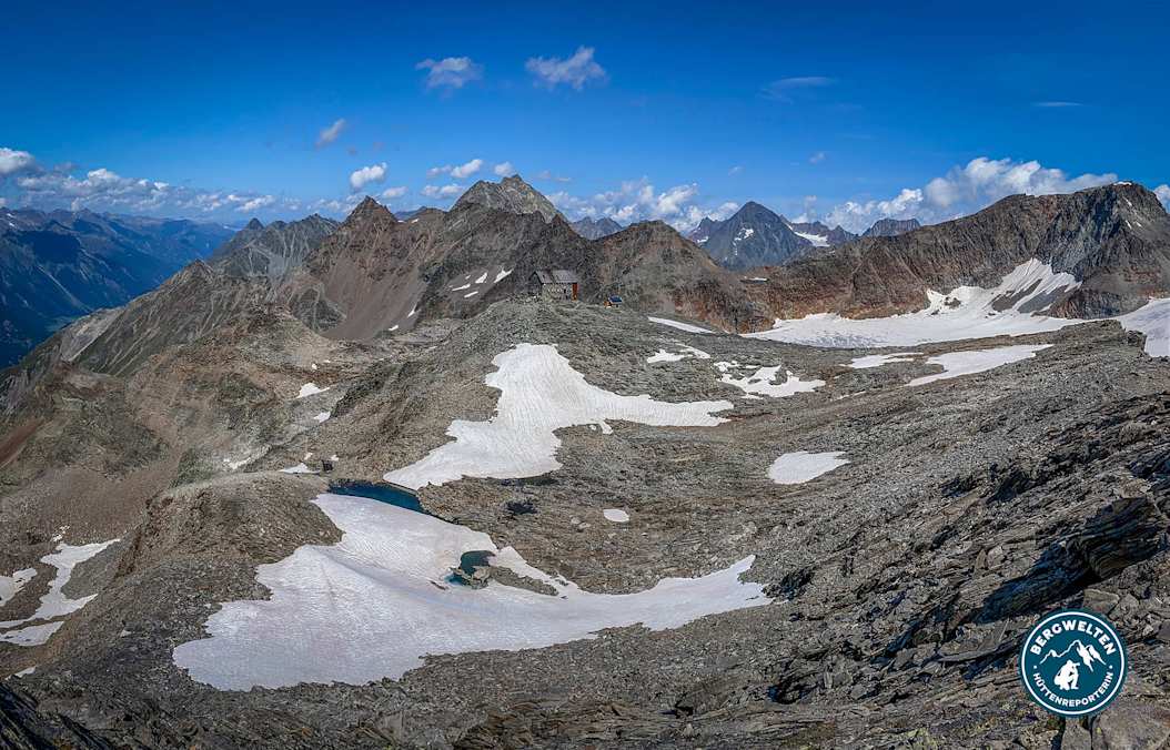 Die Hochstubaihütte ist die dritt-höchst gelegene Hütte Österreichs.