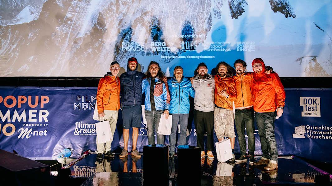 Schöffel, Oben angekommen, Filmpremiere, Klaus Haselböck, Ralf Dujmovits, Thomas Huber