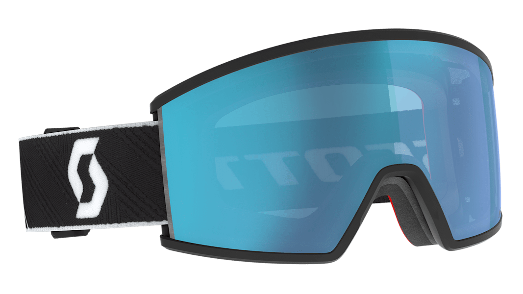 Scott Ambit Skibrille mit vergrößertem Sichtfeld und kontrastverstärkender Amplifier-Technologie – entwickelt für optimale Sicht auf der Piste.