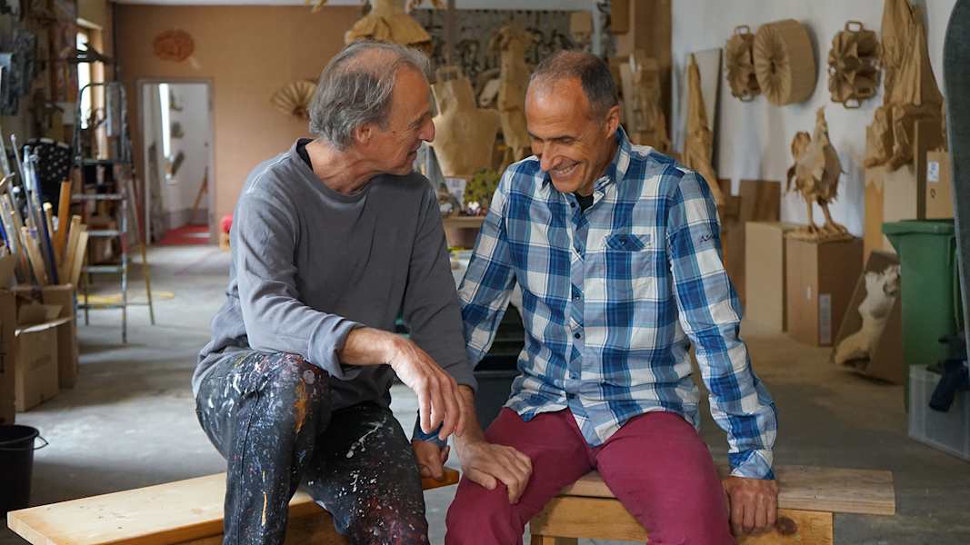 Impressionen vom Set.