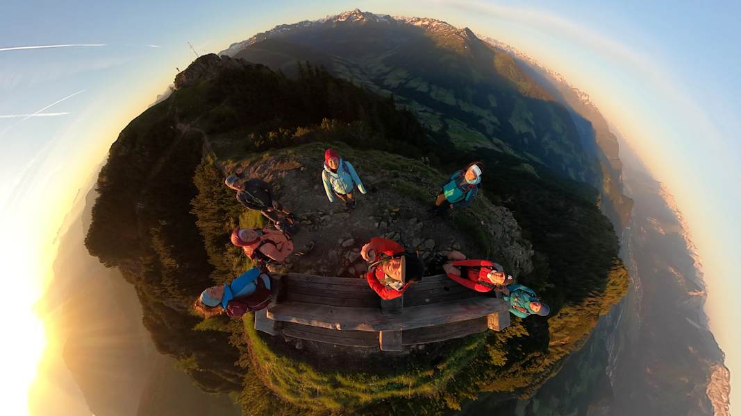 Alpbachtal Gratlspitze Sonnenaufgang