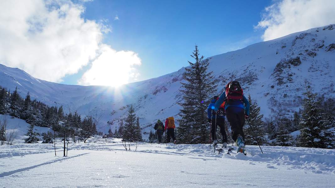 Skitourengehen in der polnischen Tatra