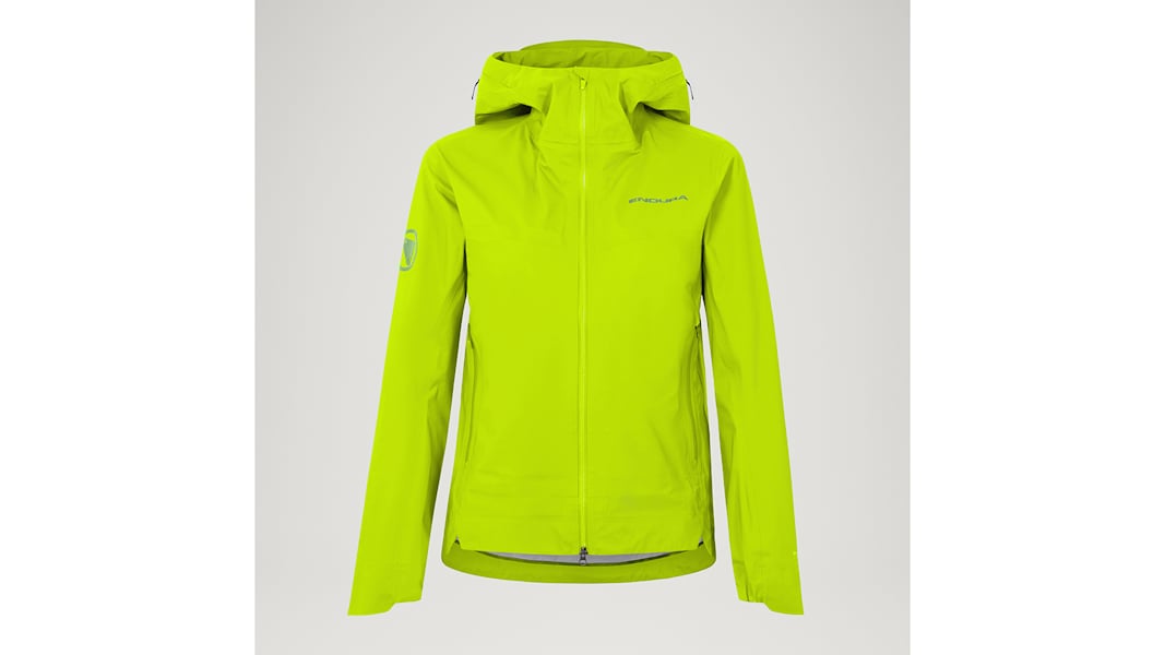 ENDURA MT500 ADV Jacke in der farbe limegreen vorderansicht