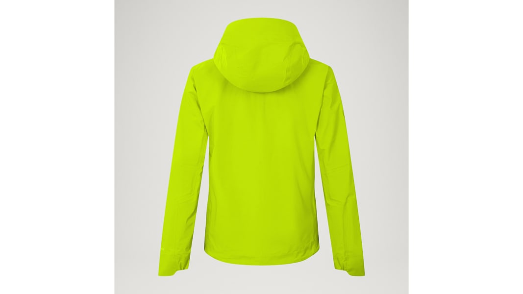 ENDURA MT500 ADV Jacke in der farbe limegreen rückansicht