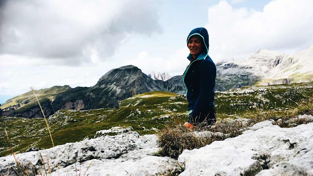 Ana's Way West: Ana Zirner im Naturpark Schlern-Rosengarten