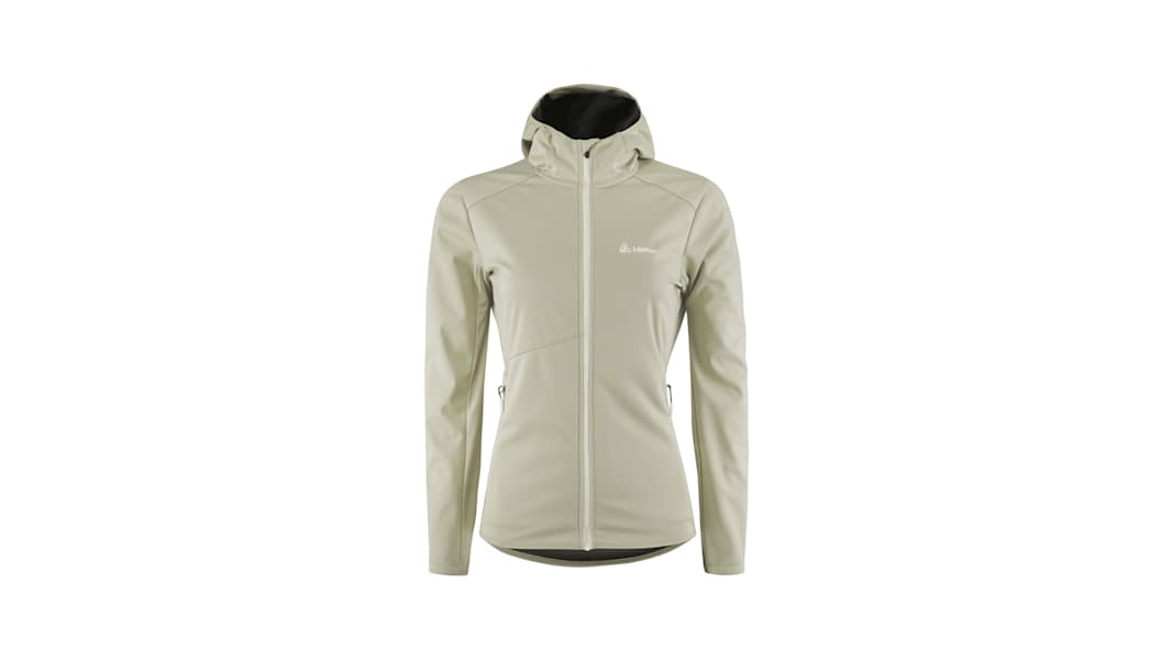 Die Hooded Jacket North AB Light von Löffler für Damen in der Farbe Sandy.