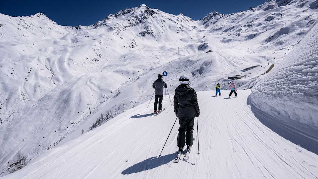 Auf Skiern durch das Winterwunderland.