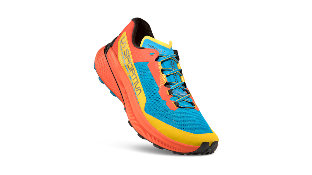 Der Trailrunningschuh Prodigio unterstützt dich in jedem Gelände.