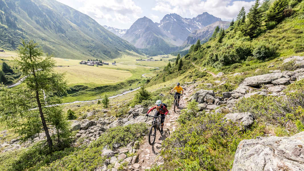 Preisgekrönt: Der Alps Epic Trail Davos gehört zu den schönsten und längsten Trails der Schweiz.
