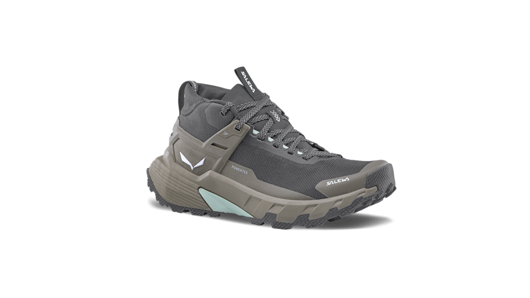 Der Pedroc 2 Mid Powertex Speed Hiking Schuh in grau für Damen.