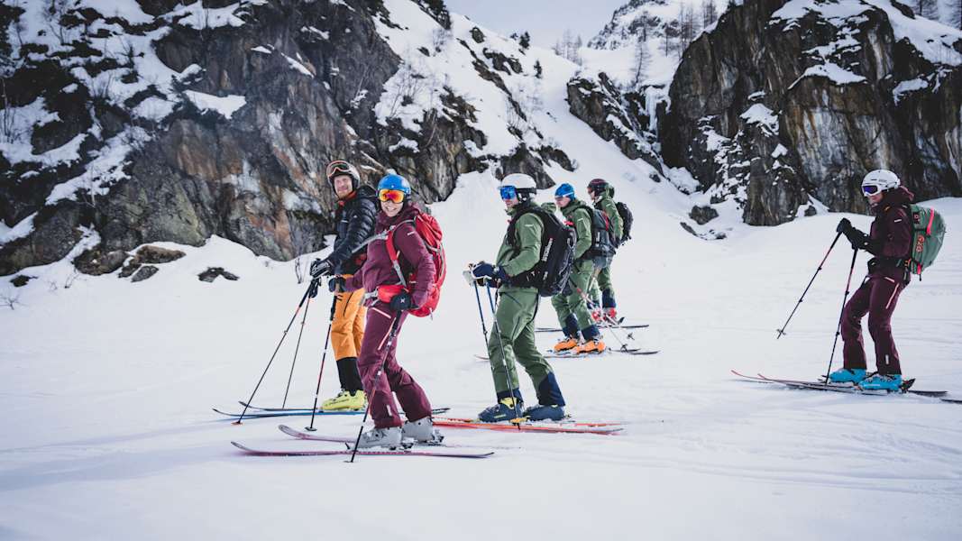 Happy faces – müde, aber sehr, sehr glücklich kamen die Teilnehmer am dritten Tag im Tal an.