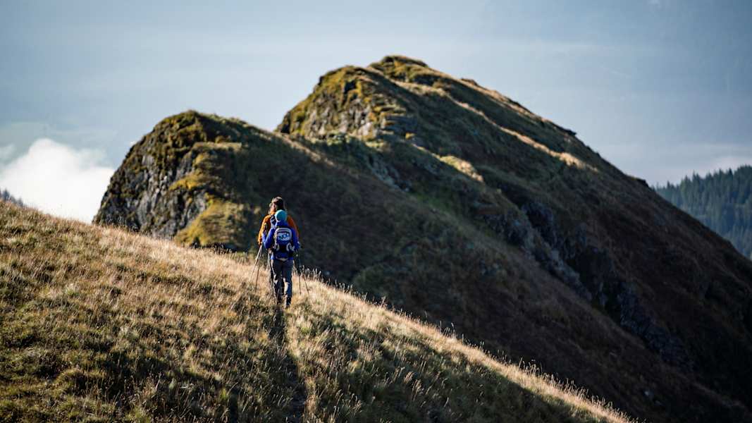 Die Pinzgauer Grasberge machen ihrem Namen bei den Seven Summits of Saalbach alle Ehre.