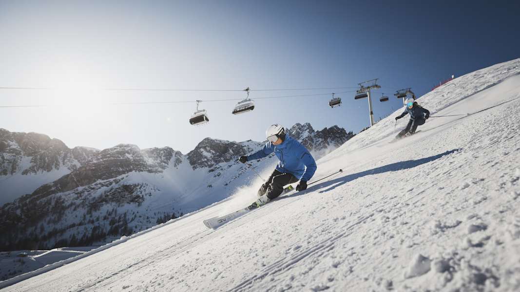 In den drei Skigebieten Rosskopf, Ratschings-Jaufen und Ladurns erlebst du abwechslungsreiches und schneesicheres Skivergnügen von Anfang Dezember bis Ende April.