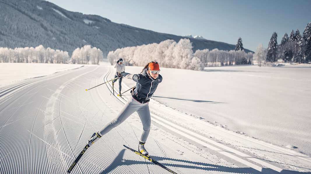 Langläufer im Gsiesertal