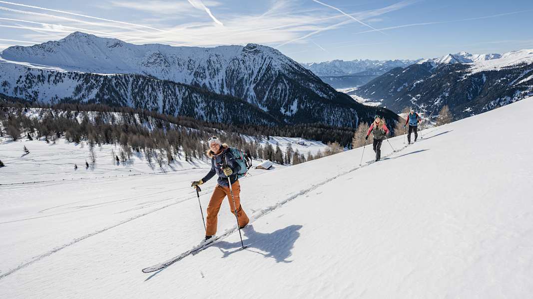 Skitourengeher im Gsiesertal