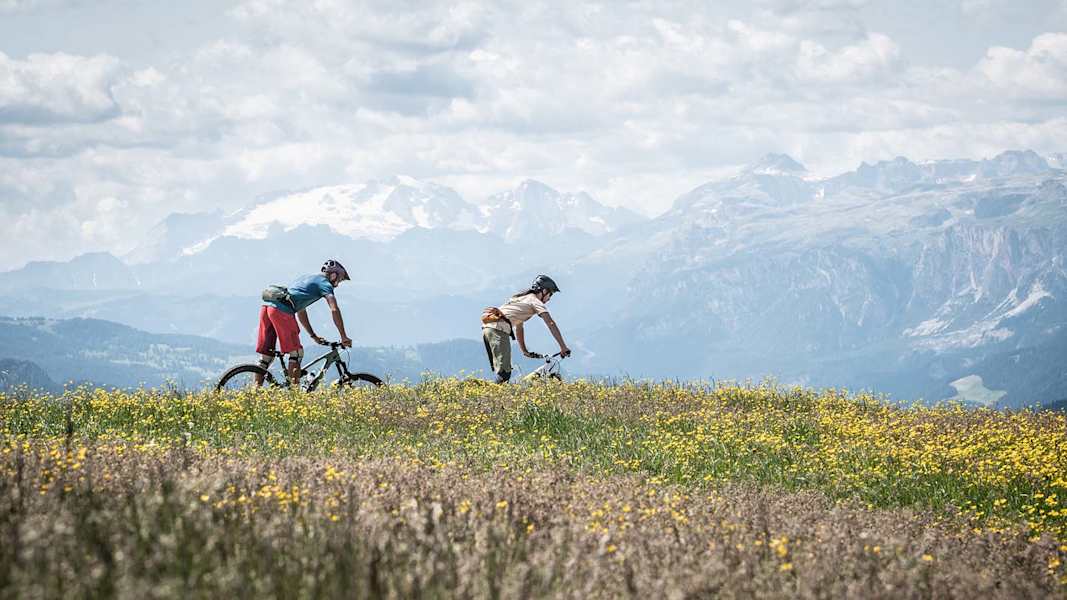 Erlebnisreiche Abfahren auf dem Bike