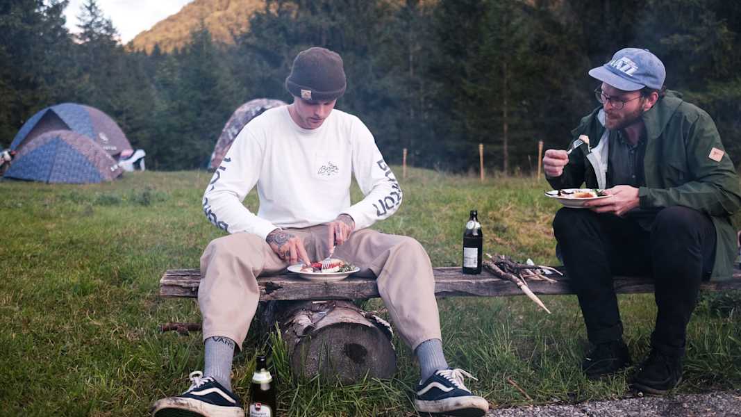 Burton-Camp in Lenggries: Snowboard-Profi und Musiker