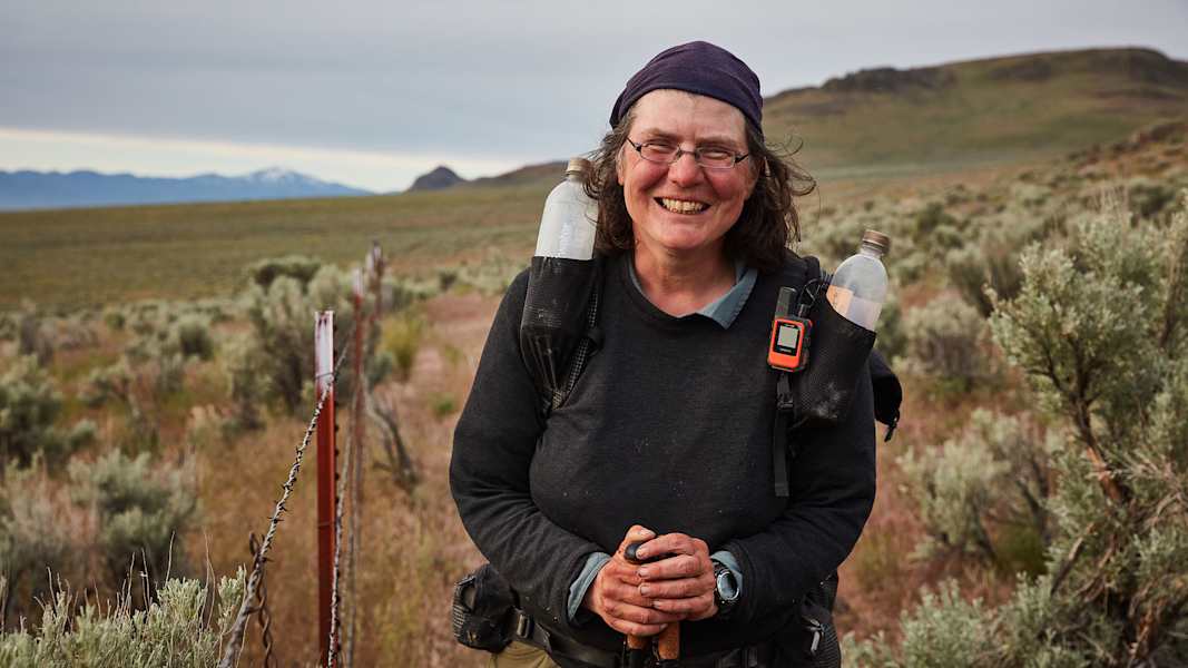 Weitwanderin Christine Thürmer ist im Bergwelten-Podcast zu hören.