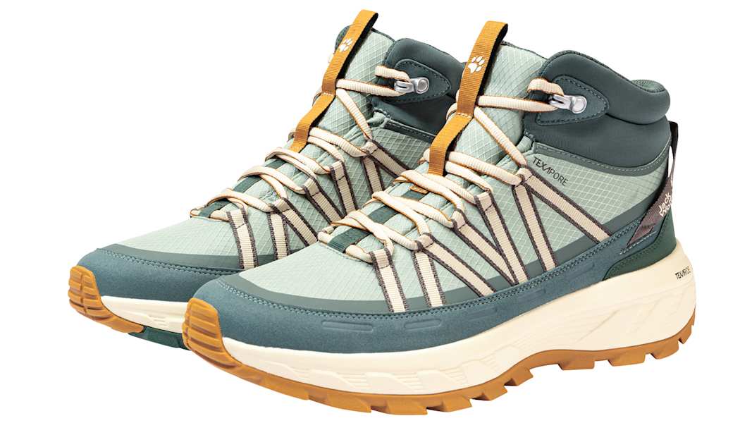 Der Wild Hike Texapore Mid für Herren in der Farbe Green Zinnia.