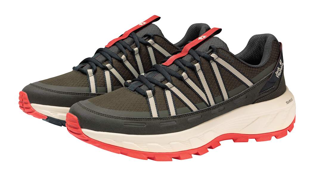 Der Wild Hike Texapore Low für Herren in der Farbe Obsidian Moss.