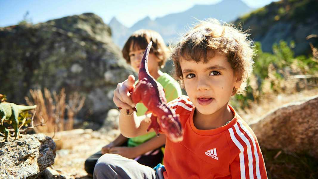 Im Silvapark im Tiroler Paznauntal