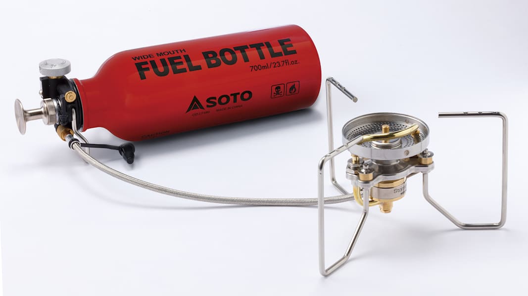 Der Stormbreaker mit Benzin als Brennstoff.