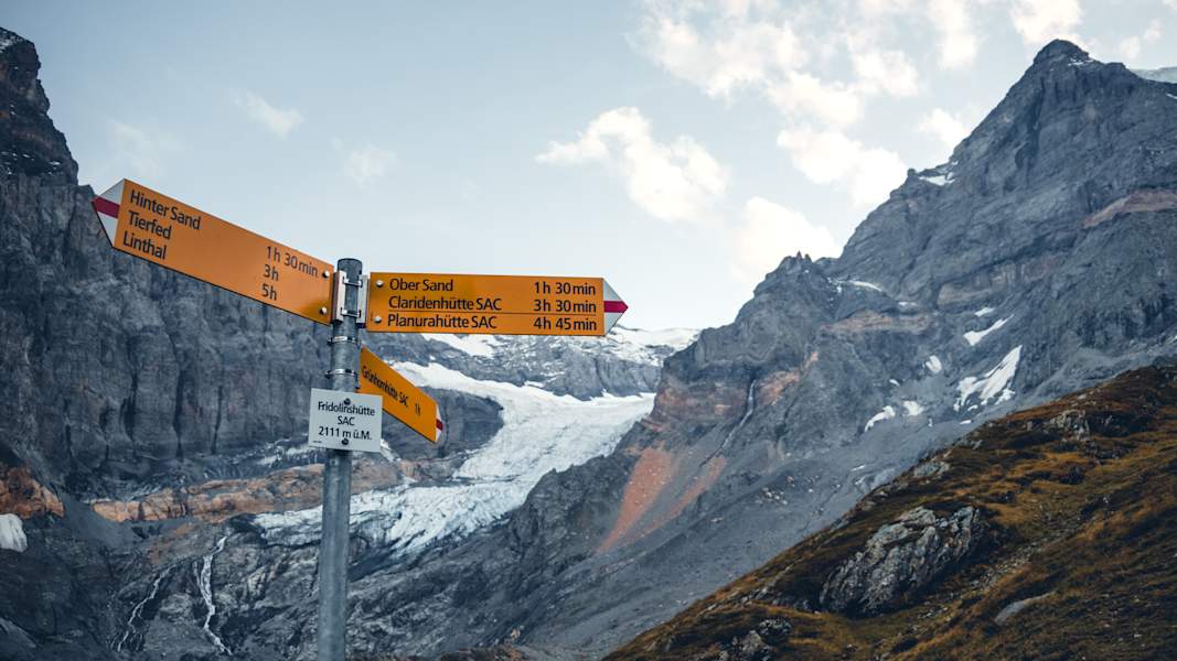 240 Kilometer und 19 Etappen gilt es auf der Via Glaraalpina zu bezwingen.