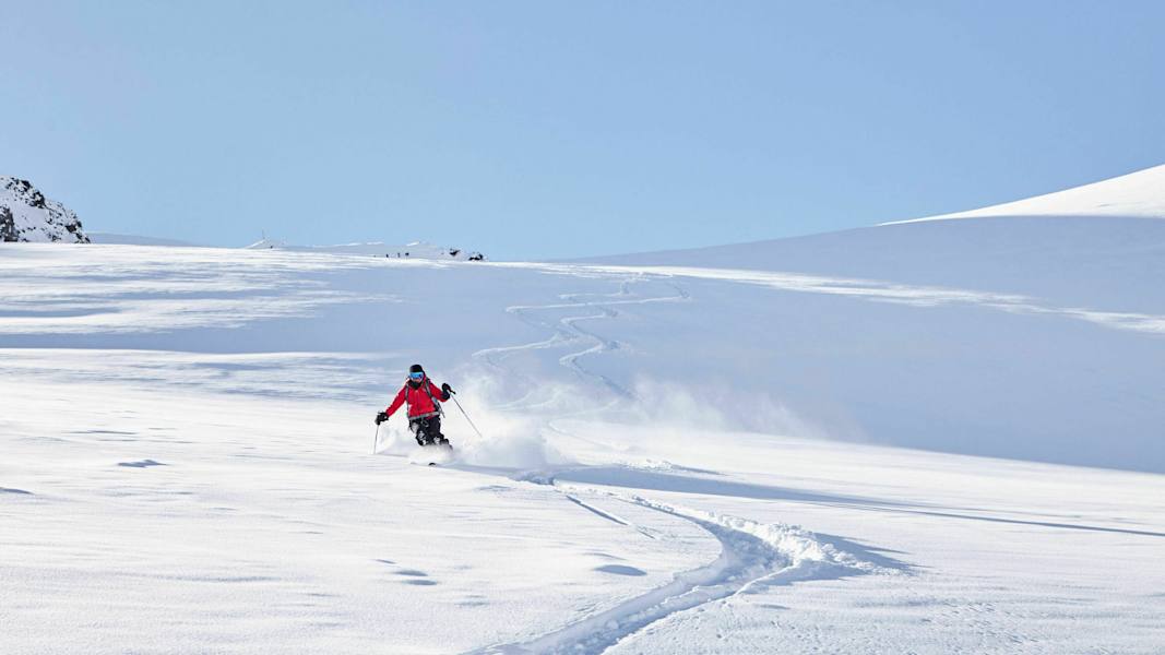 Pitztaler Gletscher: Abfahrt vom Linken Fernerkogel