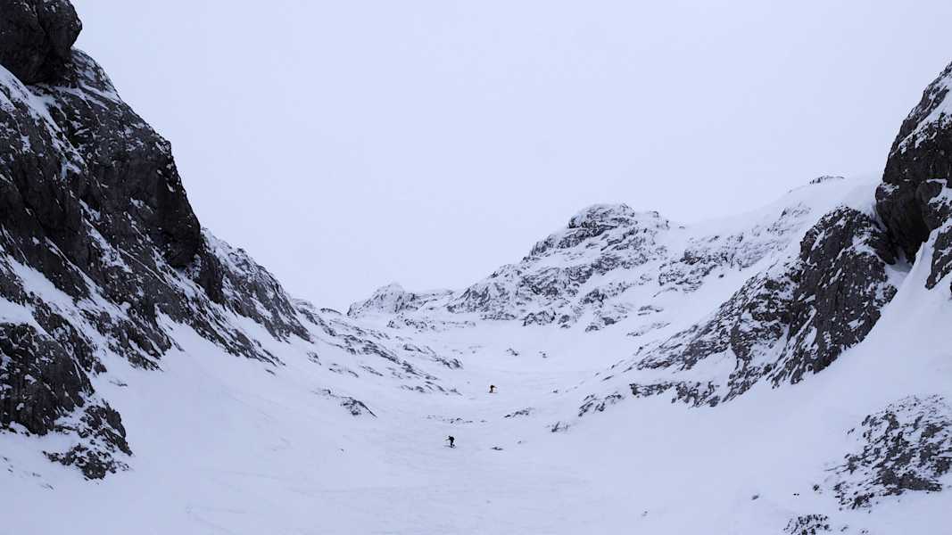 Spitzkehrengelände: Skitour aufs Hohe Brett in den Berchtesgadener Alpen