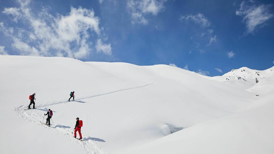 Rund um die Trattenbachalm: Skitour auf den Sonnwendkogel in den Kitzbüheler Alpen