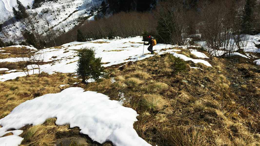 Hoferkar im Pinzgau: Tragepassage