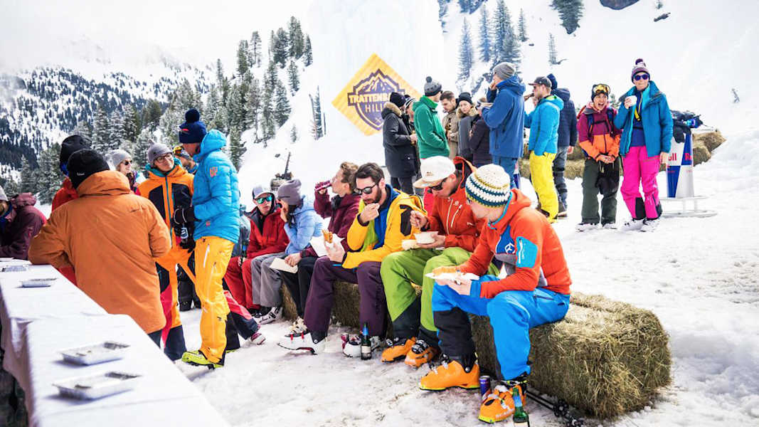 „Trattenbach Hills“: Saisonabschluss für Skitourengeher auf der Trattenbachalm in den Kitzbüheler Alpen