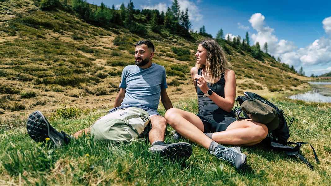 Ein Moment der Stille und der Blick auf alles, was hinter ihnen liegt