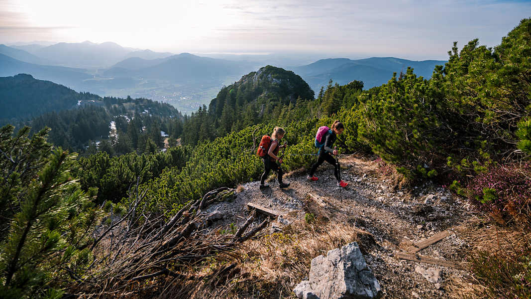 Schroffe Felsen und steile Gipfel: Wer sich im alpinen Gelände wohlfühlt, auf den warten in Inzell viele Abenteuer.