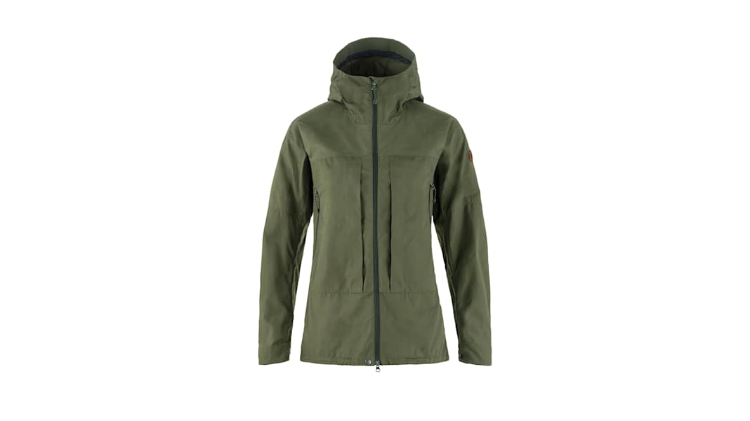 Die Bergtage G-1000-Jacke für Damen in der Farbe „Laurel Green”.