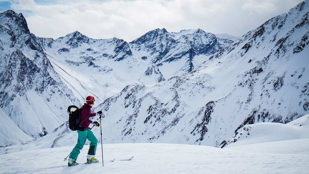 Skitour auf die Lampsenspitze im Tiroler Sellrain