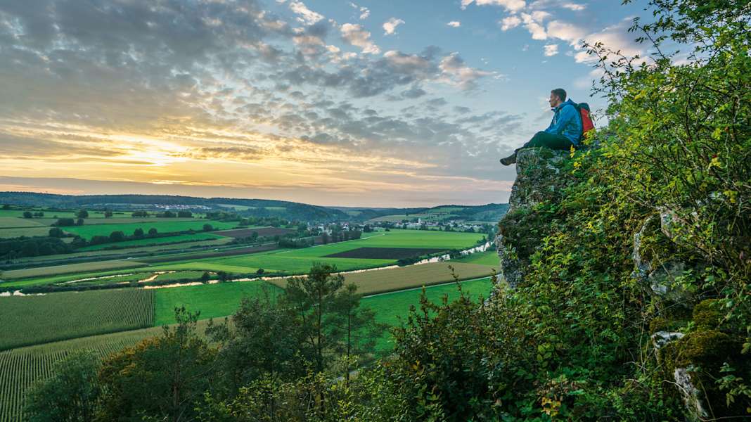 Fahrtwind Deutschland Reiseland Franken Radfahren