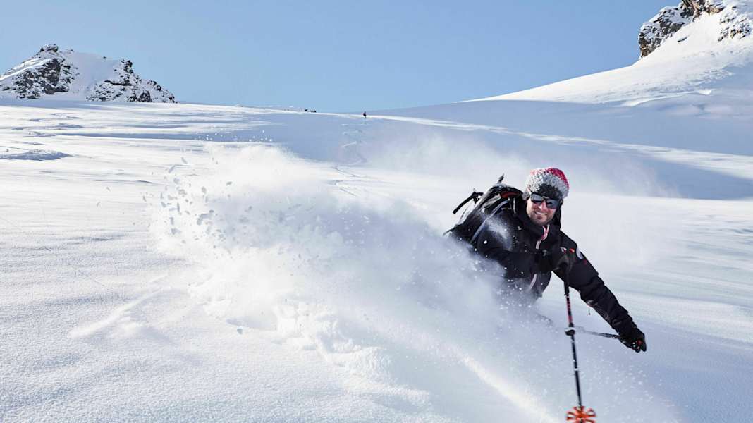 Pitztaler Gletscher: Abfahrt vom Linken Fernerkogel