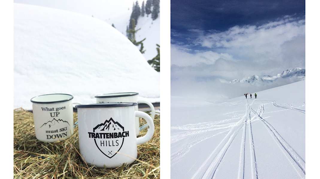 „Trattenbach Hills“: Saisonabschluss für Skitourengeher auf der Trattenbachalm in den Kitzbüheler Alpen