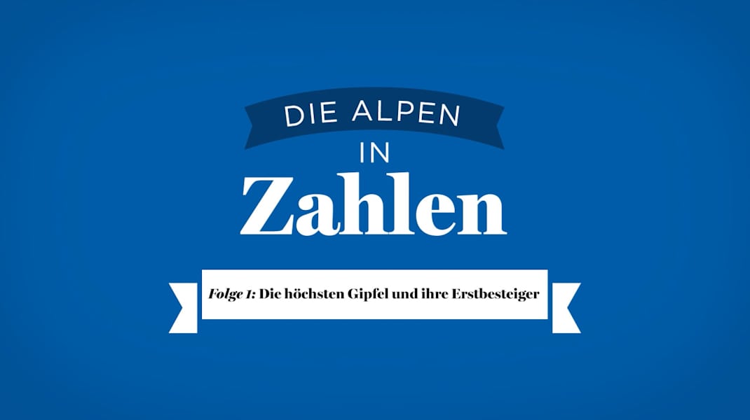 Alpen in Zahlen: Die höchsten Gipfel und ihre Erstbesteiger