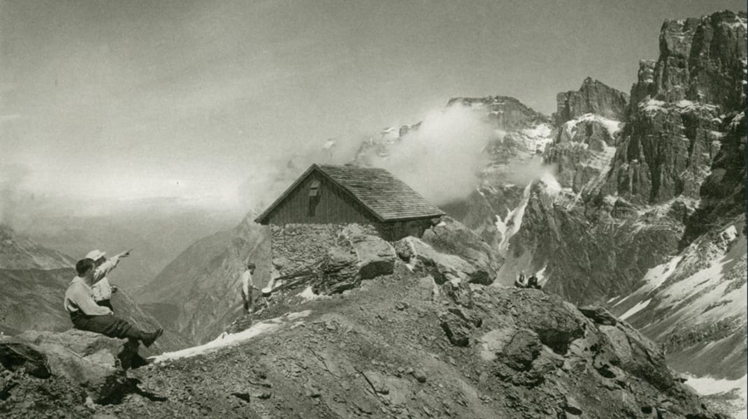 Grünhornhütte historisch