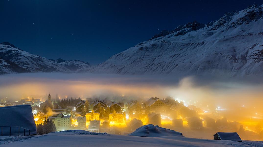 Winter in der Schweiz