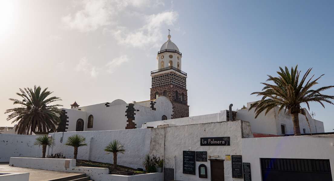 Ein Ortsbild auf Lanzarote