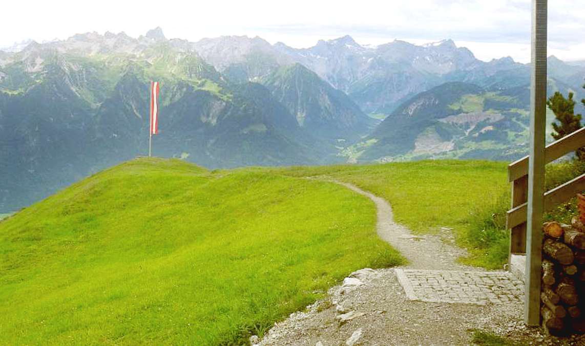 Aussicht von der Frassenhütte